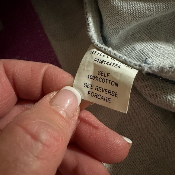 DAVI & DANI SHACKET SHIRT Slate Blue CAMO PRINT Camouflage Army Size M NWOT - Picture 6 of 10